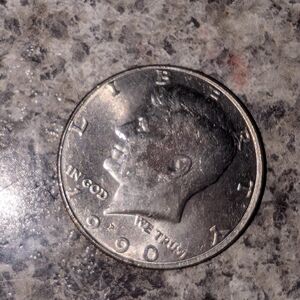 1990 Kennedy Half Dollar Coin